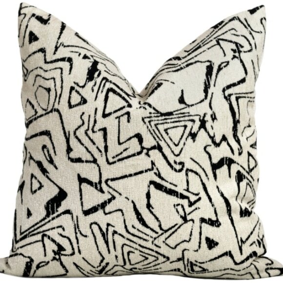 2PC Decorative Luxury Handmade 22" Throw Pillow Cover